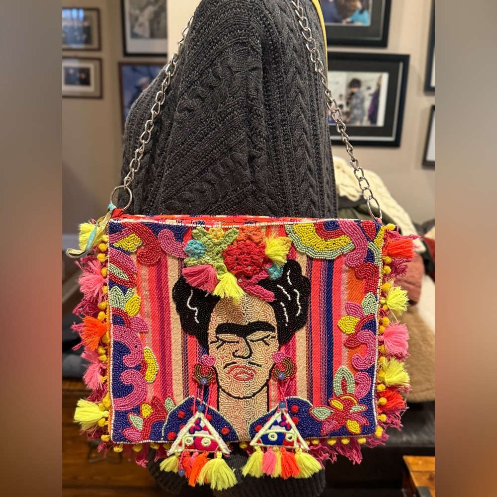 Colorful Embroidered Women Bag